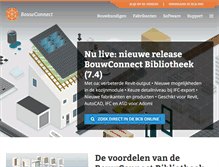 Tablet Screenshot of bouwconnect.nl